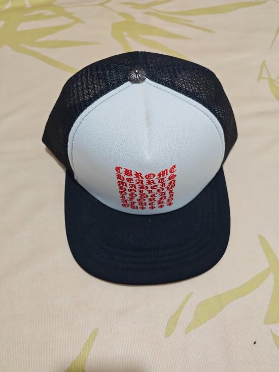 Chrome Hearts Other - Chrome Hearts Black White Trucker Hat